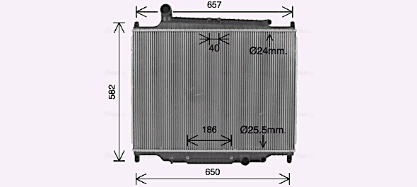 Ava Cooling Radiateur AU2344