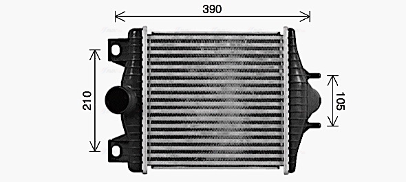 Ava Cooling Interkoeler AU4348