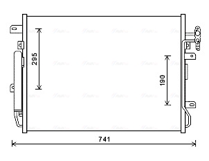 Ava Cooling Airco condensor AUA5217D