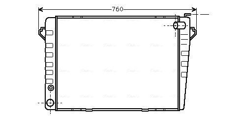 Ava Cooling Radiateur BW2009