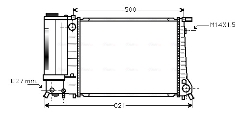 Ava Cooling Radiateur BW2083