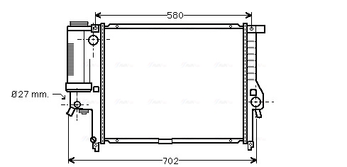 Ava Cooling Radiateur BW2140