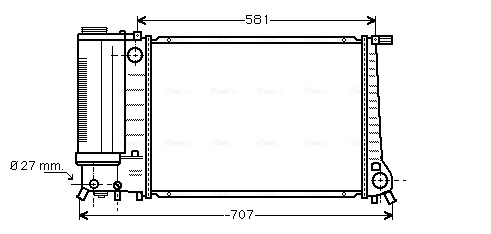 Ava Cooling Radiateur BW2163