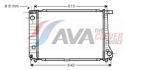 Ava Cooling Radiateur BW2179