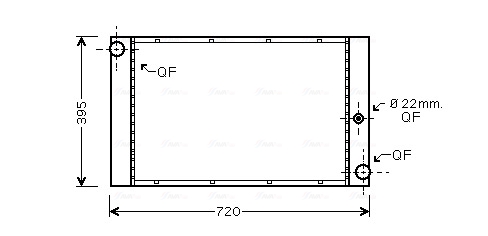 Ava Cooling Radiateur BW2337