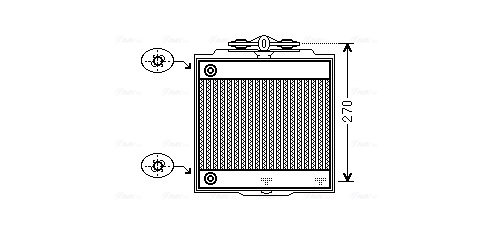 Ava Cooling Radiateur BW2366