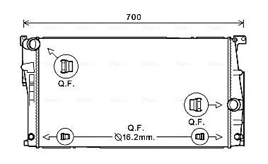 Ava Cooling Radiateur BW2447