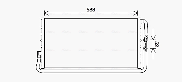Ava Cooling Radiateur BW2568