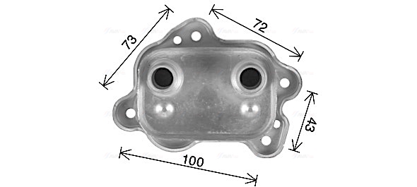 Ava Cooling Oliekoeler motorolie BW3595