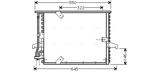 Ava Cooling Airco condensor BW5180
