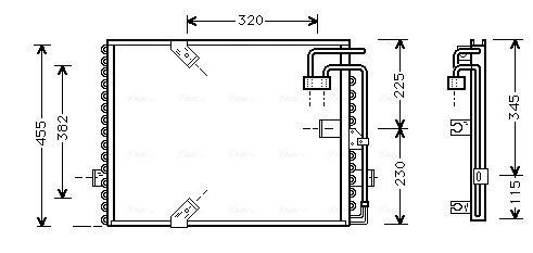 Ava Cooling Airco condensor BW5187