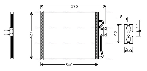 Ava Cooling Airco condensor BW5192