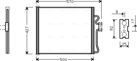 Ava Cooling Airco condensor BW5214