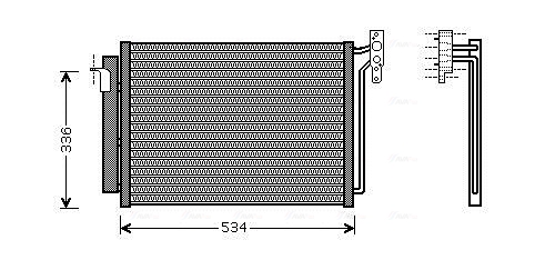 Ava Cooling Airco condensor BW5281D