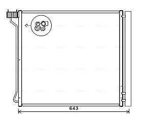 Ava Cooling Airco condensor BW5474D