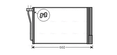 Ava Cooling Airco condensor BW5490D