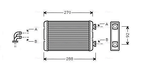 Ava Cooling Kachelradiateur BW6173