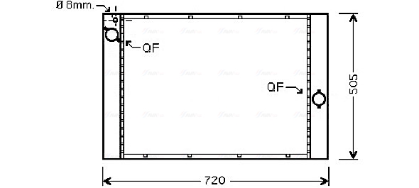 Ava Cooling Radiateur BWA2284