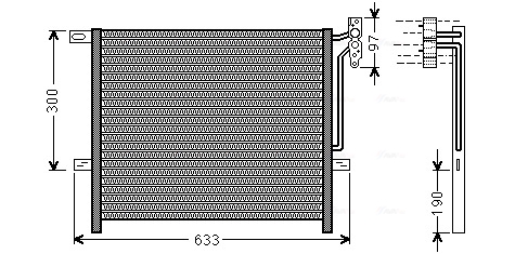 Ava Cooling Airco condensor BWA5369