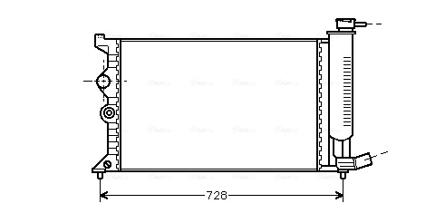 Ava Cooling Radiateur CN2104