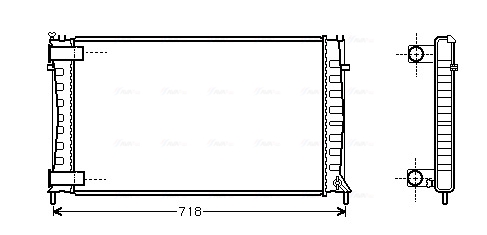 Ava Cooling Radiateur CN2144