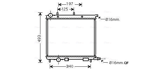 Ava Cooling Radiateur CN2188