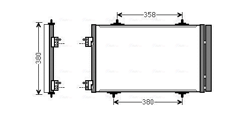 Ava Cooling Airco condensor CN5272D