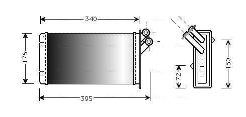 Ava Cooling Kachelradiateur CN6129