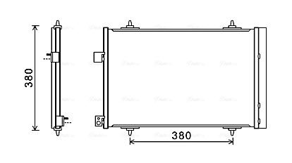 Ava Cooling Airco condensor CNA5274D