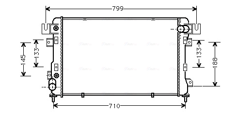 Ava Cooling Radiateur CR2011