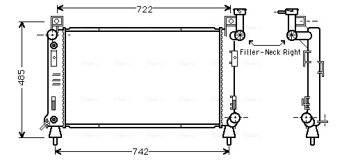 Ava Cooling Radiateur CR2027