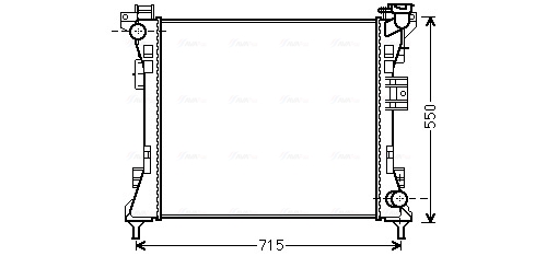 Ava Cooling Radiateur CR2104