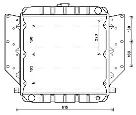 Ava Cooling Radiateur CR2134