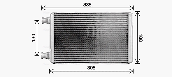 Ava Cooling Kachelradiateur CR6146