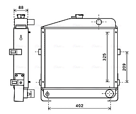 Ava Cooling Radiateur CS2026