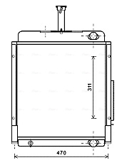 Ava Cooling Radiateur CS2027