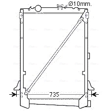 Ava Cooling Radiateur DF2030