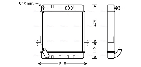 Ava Cooling Radiateur DN2019