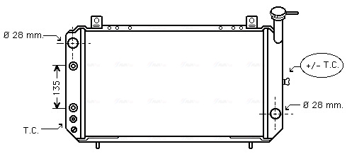 Ava Cooling Radiateur DN2050