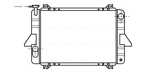 Ava Cooling Radiateur DN2088