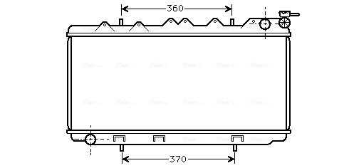 Ava Cooling Radiateur DN2114