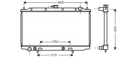 Ava Cooling Radiateur DN2196