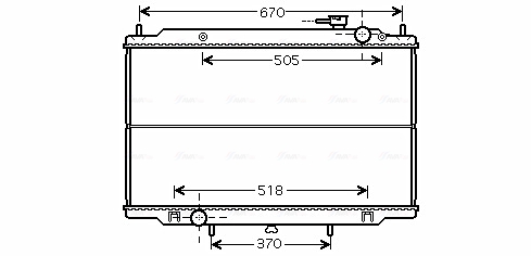 Ava Cooling Radiateur DN2266