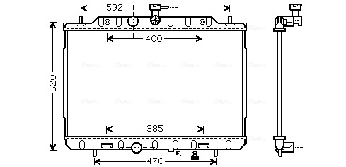 Ava Cooling Radiateur DN2291