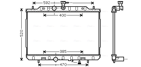 Ava Cooling Radiateur DN2292