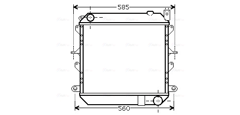 Ava Cooling Radiateur DN2310