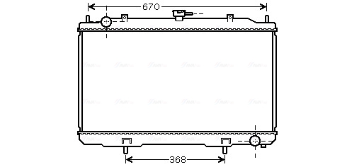 Ava Cooling Radiateur DN2324