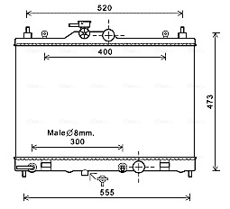 Ava Cooling Radiateur DN2375