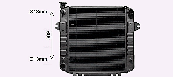 Ava Cooling Radiateur DN2462