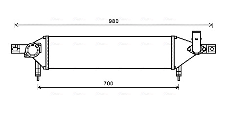 Ava Cooling Interkoeler DN4409